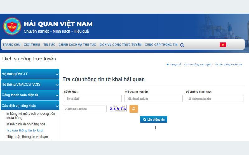 Xác định mã vạch hải quan trên sản phẩm